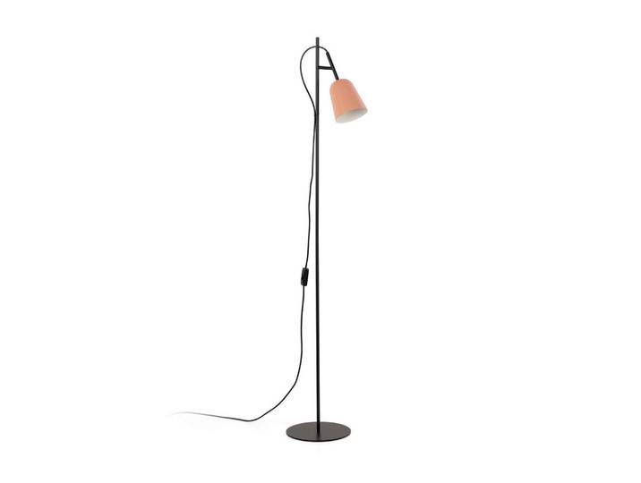 Stehleuchte, Schwarz, Metall, 31.7x132.5x22 cm, Lampen & Leuchten, Innenbeleuchtung, Stehlampen, Stehlampen
