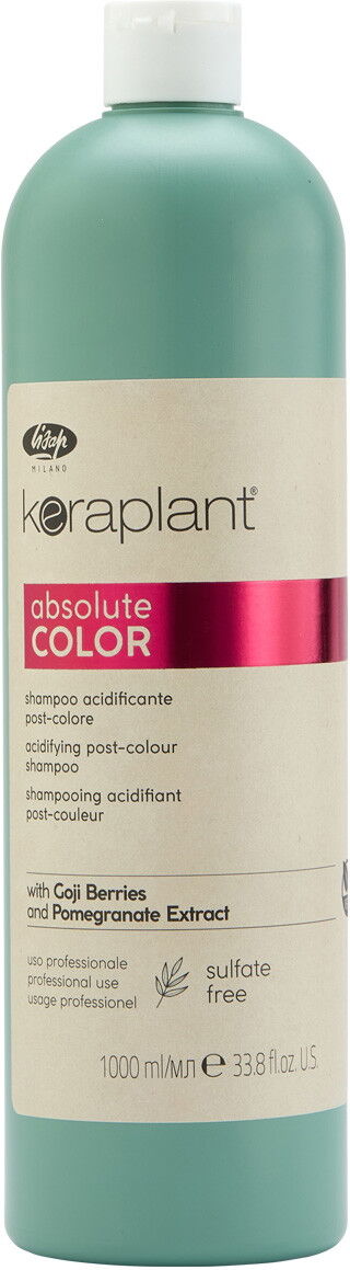 1L Lisap Keraplant Absolute Color Acidifying Post-Colour Shampoo