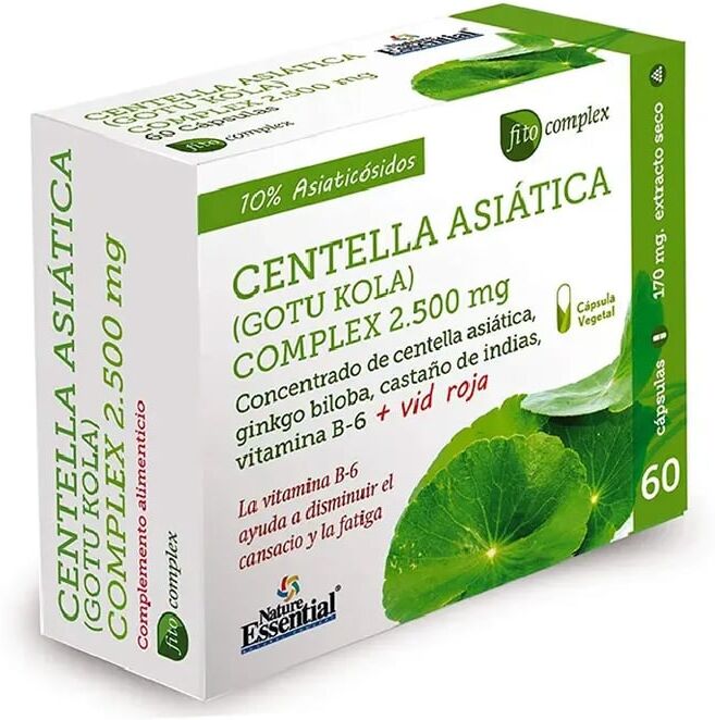 Nature Essential CENTELLA ASIÁTICA (GOTU KOLA) COMPLEX 60 VCaps