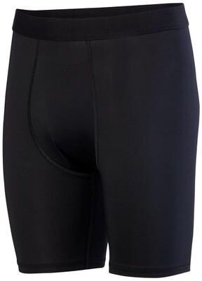 Augusta Sportswear AG2616 Athletic Youth Compression Short in Black size Large   Polyester/Spandex Blend 2616