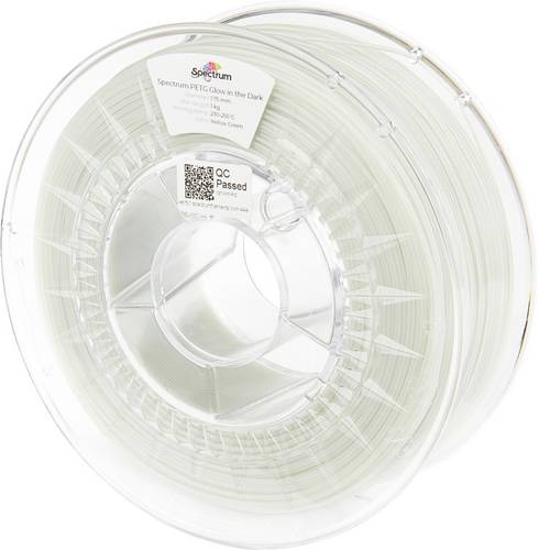 Spectrum Filaments 80538 Glow in the Dark Filament PETG nachleuchtend 1.75mm 1000g Grün-Gelb 1St.