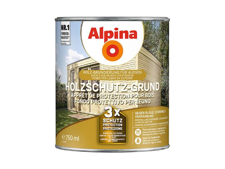 Alpina Holzschutz-Grund Farblos 0.75 l