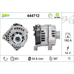 Generator VALEO 444712 für BMW 3er X3