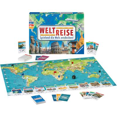 Spiel RAVENSBURGER "Weltreise", bunt, Spiele, Kinder, Made in Europe