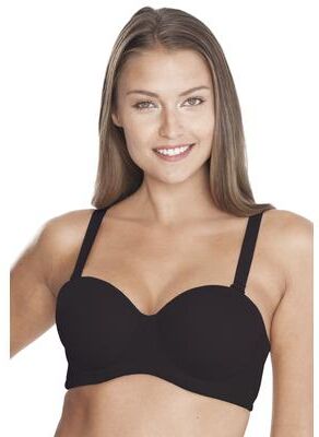 Plus Size Women's Convertible Strapless Underwire Bra by Comfort Choice in Black (Size 50 C)