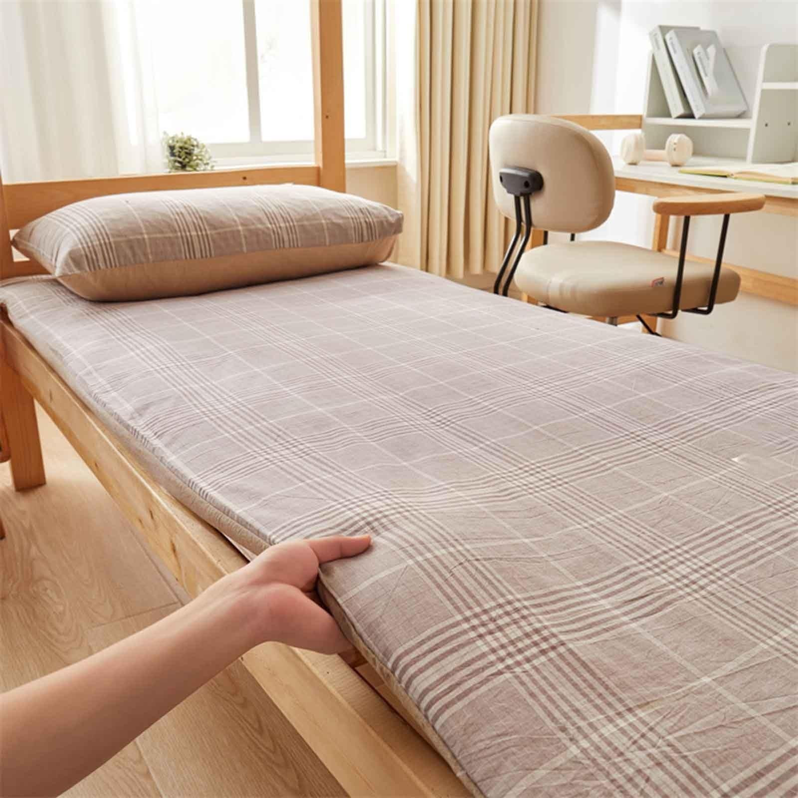 Merkloze opvouwbare futonmatras voor volwassenen, 200 x 220 cm