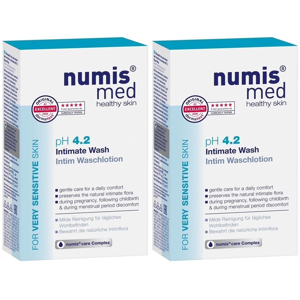 Numis MED PH 4.2Inti Wasch x2 2x200 ml Lotion