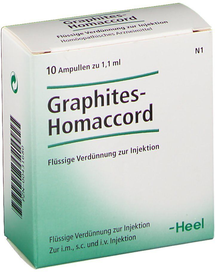 Heel Graphites Homaccord Ampullen 10 St