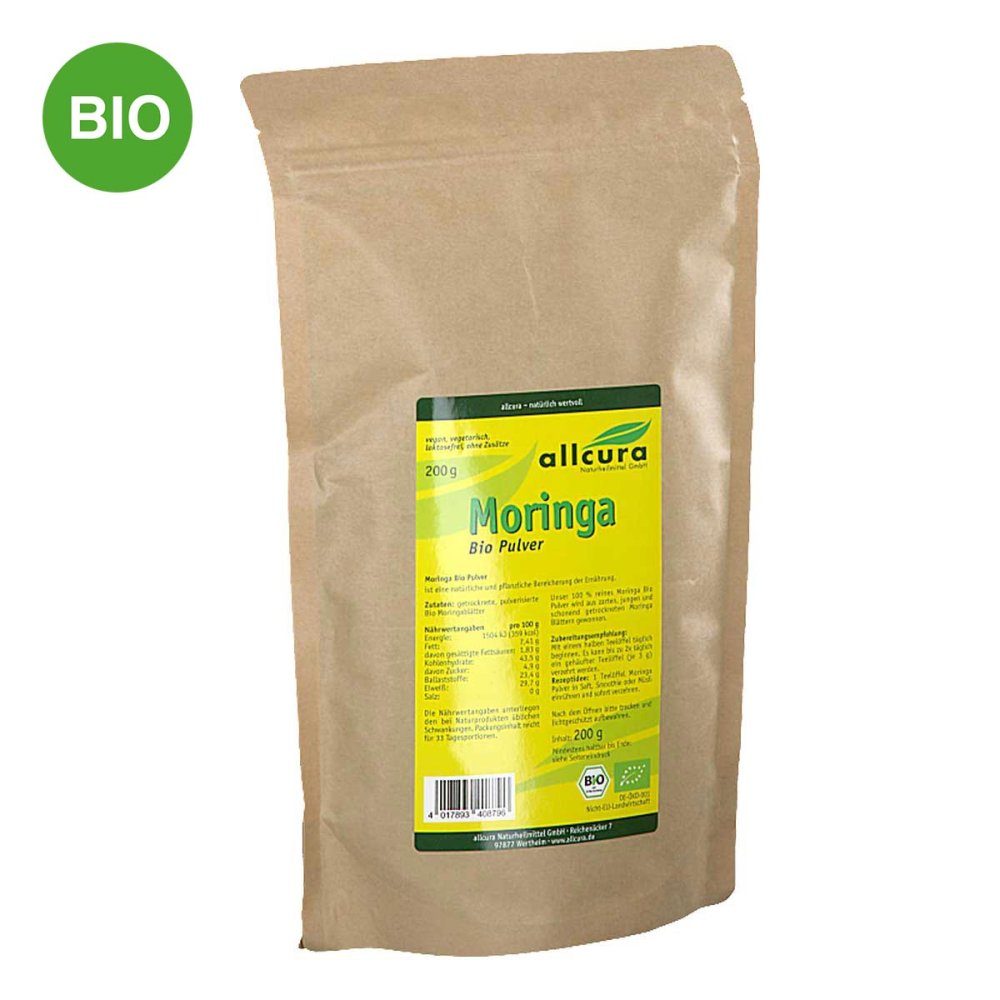 allcura Naturheilmittel GmbH Moringa Bio Pulver 11604356
