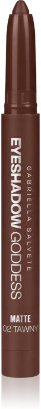 Gabriella Salvete Eyeshadow Goddess creamy eyeshadow in a pencil shade Matte 02 Tawny 1.3 g