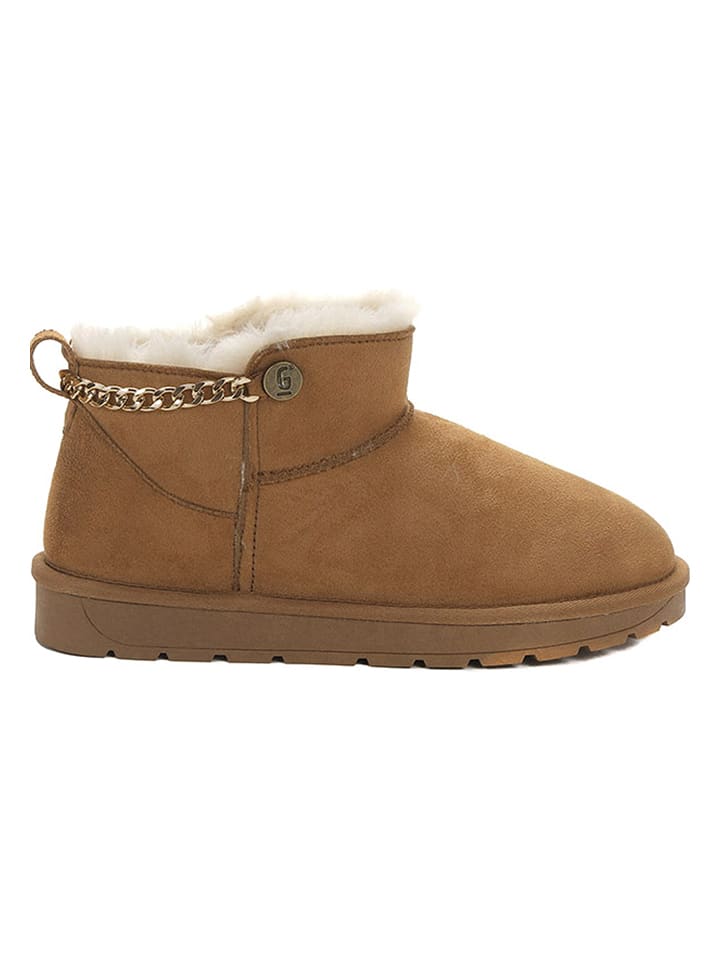 ISLAND BOOT Winterboots "Ikhlas" in Hellbraun - 37