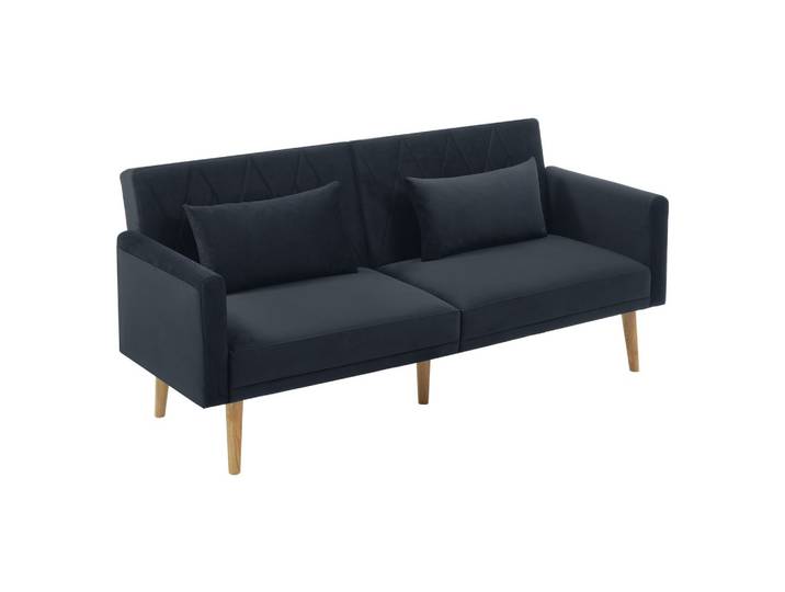 SCHLAFSOFA mit verstellbaren Rückenlehnen und Armlehnen