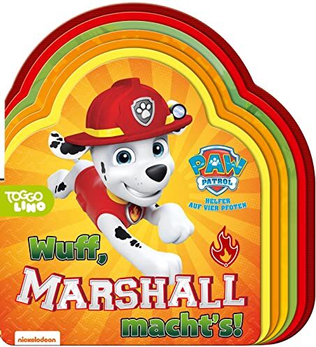 PAW Patrol: PAW Patrol: Wuff, Marshall macht's!: Pappenbuch mit dem Feuerwehrhund (ab 3 Jahren) - Preis vom 17.10.2026 19:25:27 h