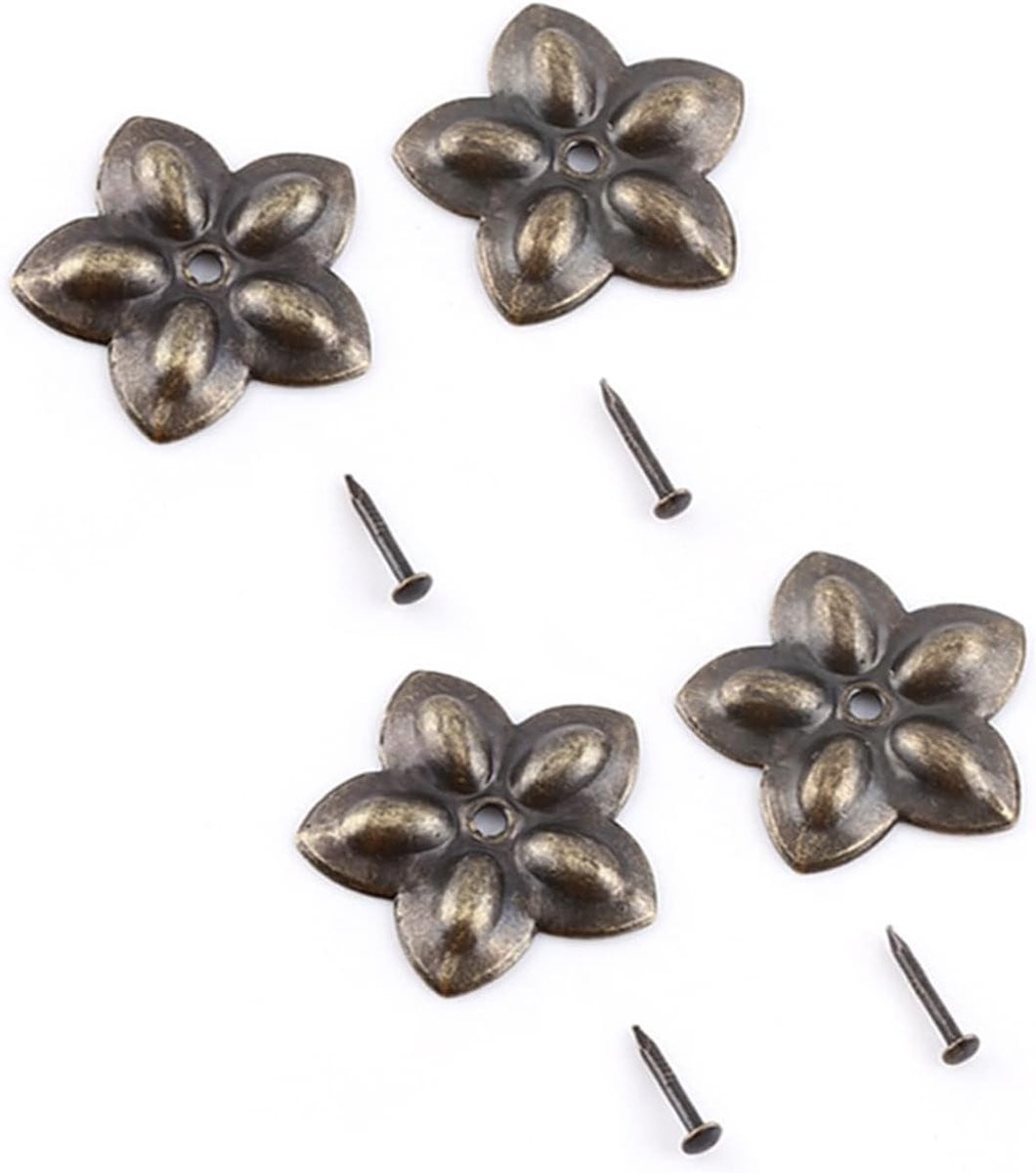 Decoratieve Meubelspijkers Punaises in Zwart Brons - 23 mm