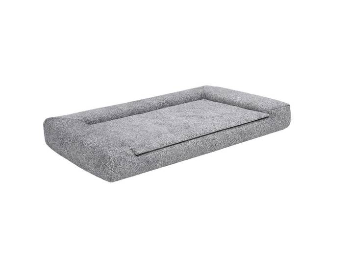 Sedda Hundebett, Hellgrau, Füllung: Schaumstoff, rechteckig, 120x15x70 cm, pflegeleicht, Bezug abnehmbar und waschbar, kratzfest, besonders weich, Freizeit & Co, Tierbedarf, Hundebetten