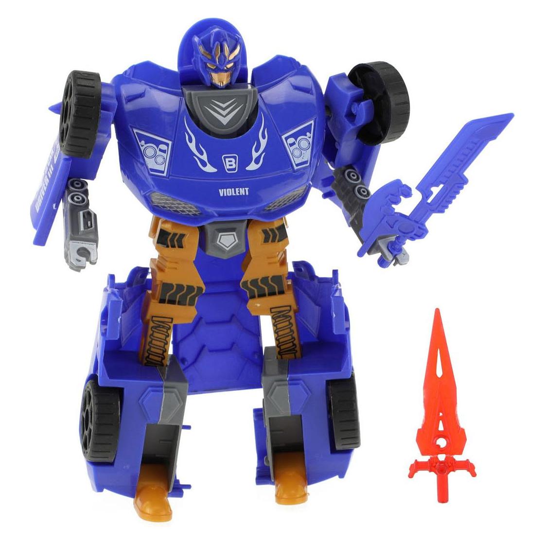 Toi-Toys Roboforces verwandeln Autoroboter blau (30036Z)