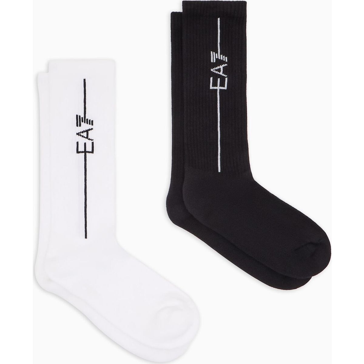 EA7 Unisex Train Socks S Bi-pack nero/bianco (22120) S/M 246002 CC999-22120-S/M