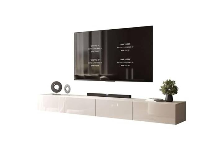 Lookway TV-Schrank Carmen 250 cm Kaschmir Hochglanz