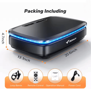 Inspire Essentials MERACH Whole Body Vibration Plate Exercise Machine For Home Fitness 2439b1 Light