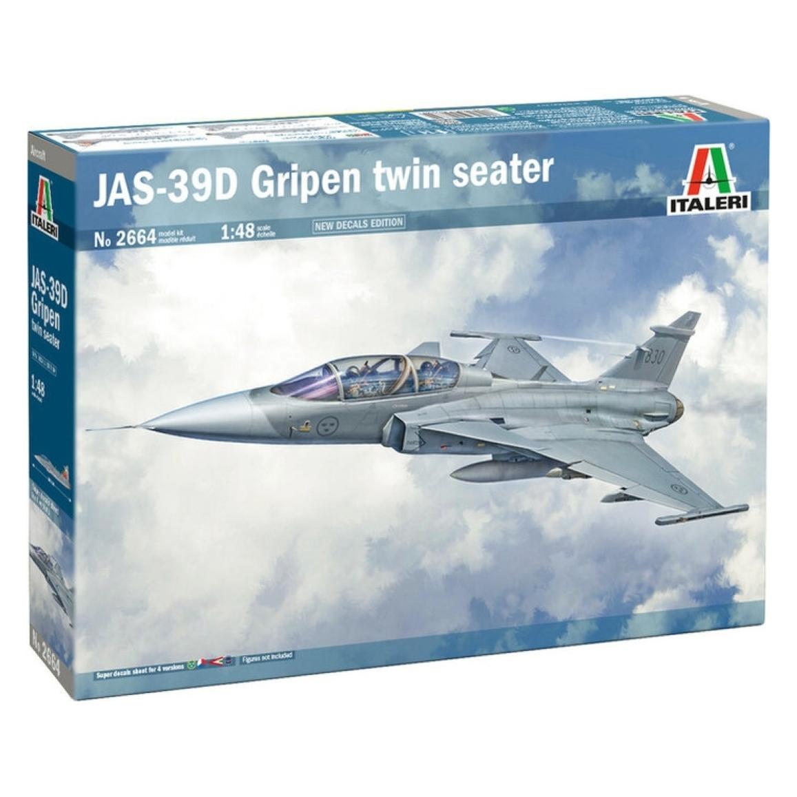 Italeri 1:48 JAS-39D GRIPEN Doppelsitzer (510002664)