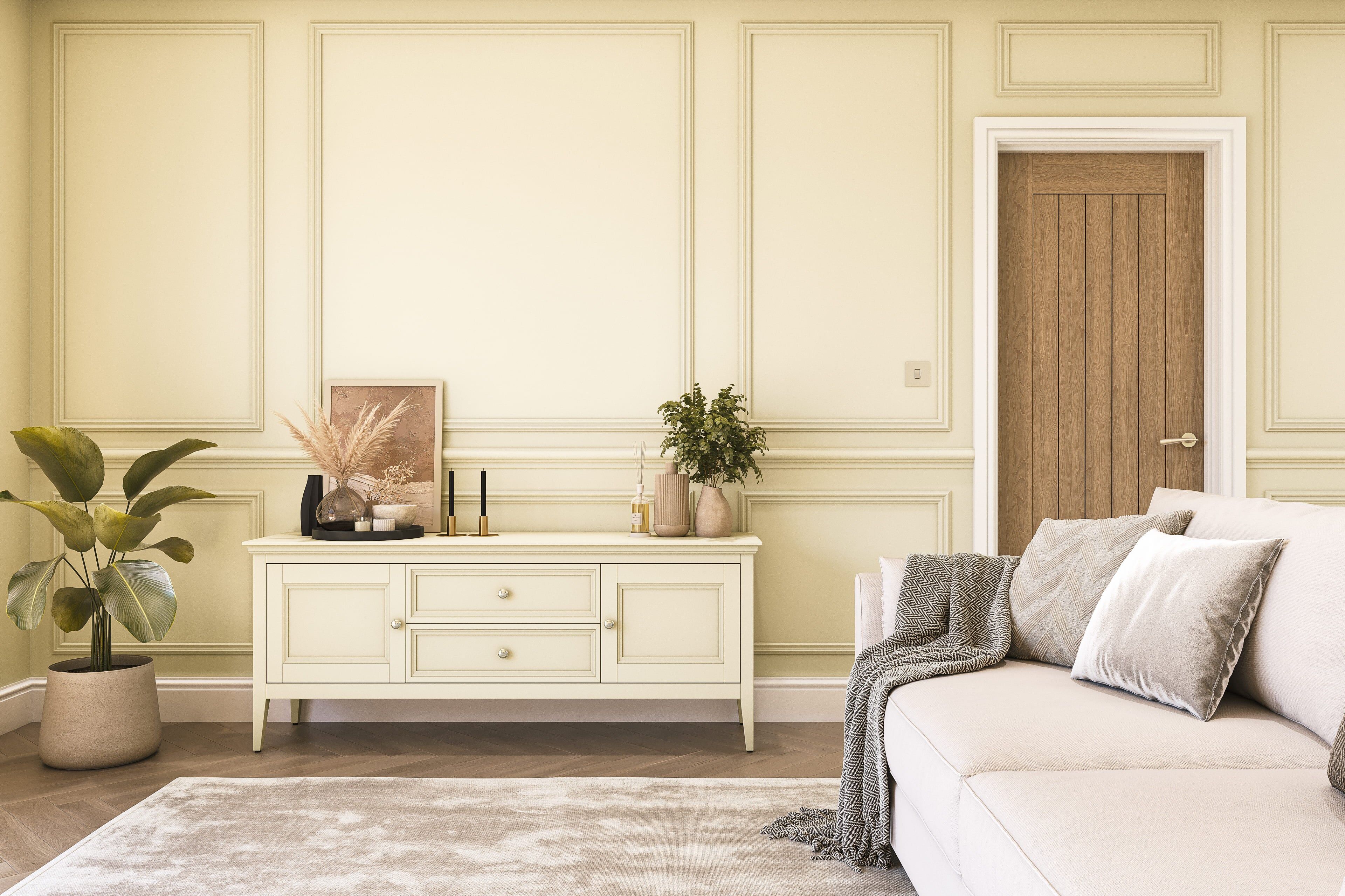 Hemway Peel and Stick Sample - Chalk Based Furniture Paint - Lemon Sorbet