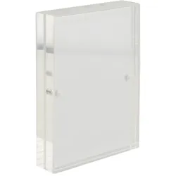 Securit® Transparenter Plakathalter A7 – Acryl – Als Einzel- oder Doppelseitenrahmen verwendbar
