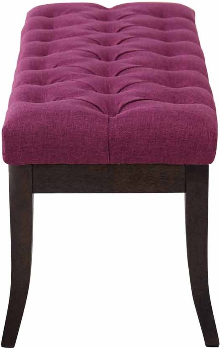 CLP Ramses Chesterfield Bank in zwarte stof, 150 cm breed