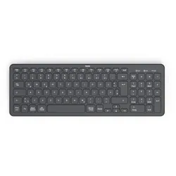 HAMA WK-300 Funktastatur, schwarz, USB/Bluetooth, DE