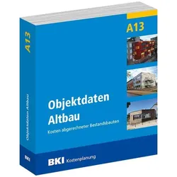 BKI Objektdaten Altbau A13, Fachbücher