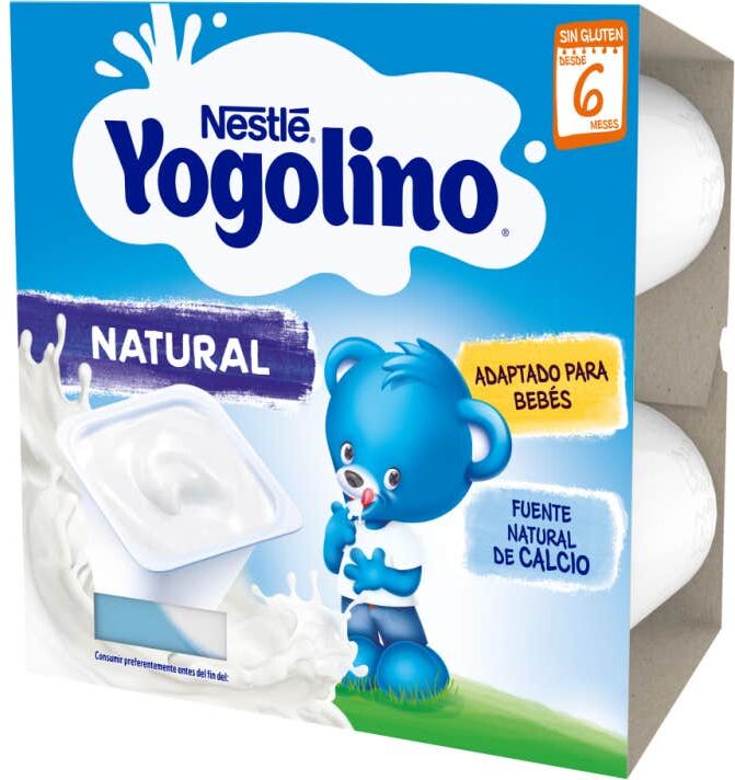 IOGOLINO Nestle Natural Tarrina 4x100 ml