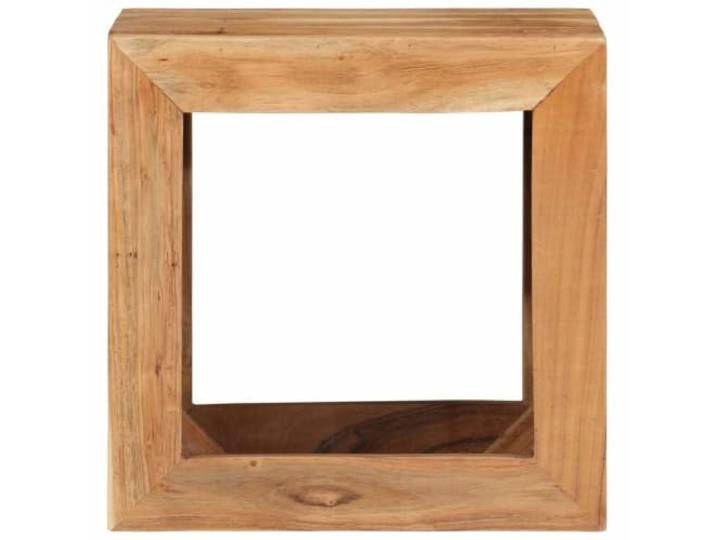 GPUTYGHN Hocker 40x30x40 cm Massivholz Akazie Massives Akazienholz, robuste Oberplatte, reichlich Stauraum, vielseitig als Beistelltisch oder Stuhl nutzbar, für Flur und