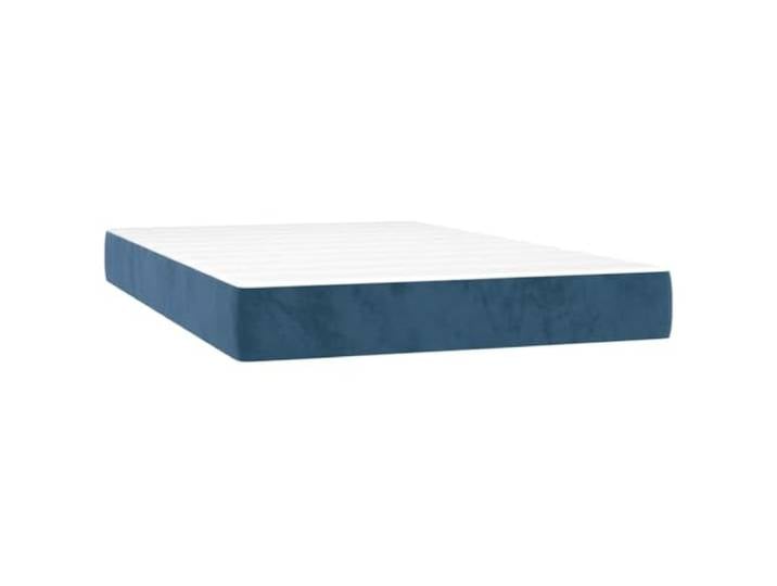 FDSAQOPT Taschenfederkernmatratze Mittel Dunkelblau 120x210x20 cm Samt Samtstoff,weiche Oberfläche,Taschenfedern,stabile Unterstützung,mittelharter Härtegrad,geräuschdämpfend