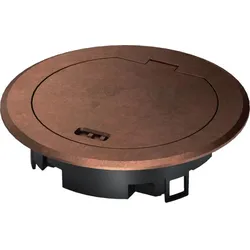 Hager Metall Klappdeckel für BSR02 Atl Kupfer