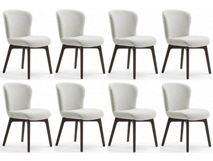 Xlmoebel Sitzgruppe Stühle modern weiß bequem Esszimmer komfortabel praktisch