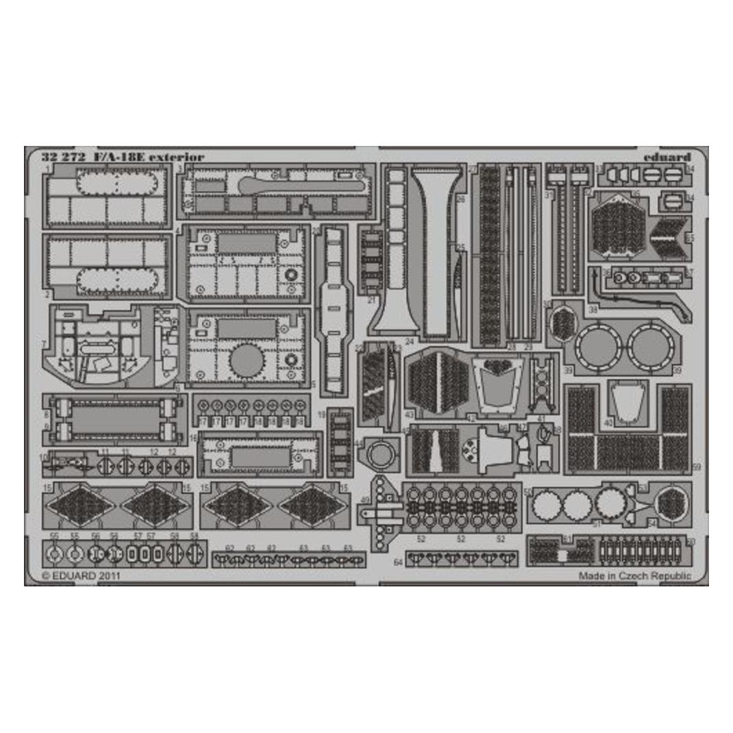 Eduard F/A-18E exterior for Trumpeter (32272)