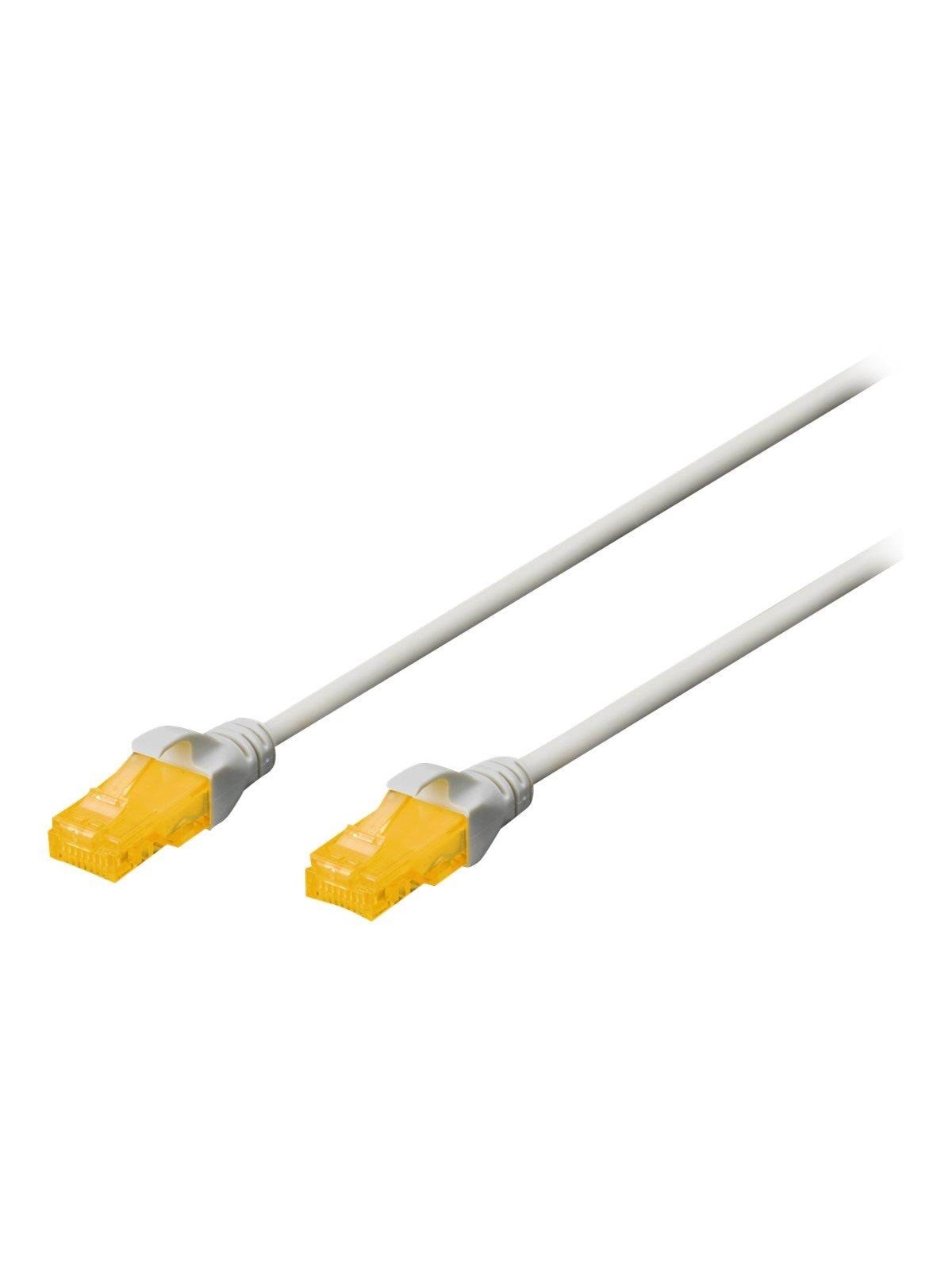 DIGITUS Professional patch cable - 2 m - grey - Grau - 2m