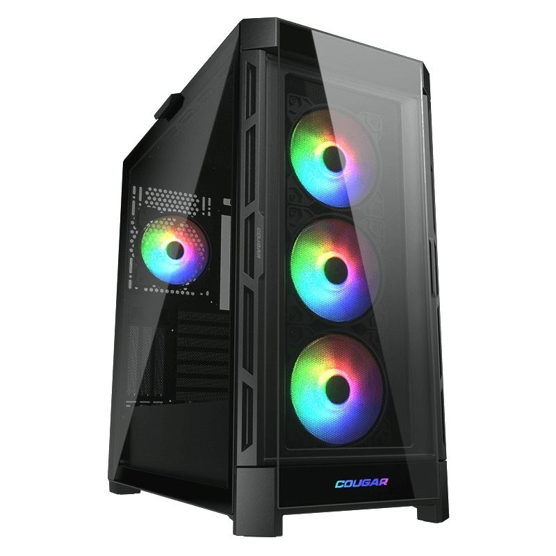 Cougar Duoface Pro RGB Midi Tower ohne Netzteil schwarz