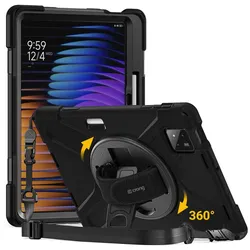 Crong Defender Plus – Obrněné Hülle für Xiaomi Pad 8 / 8 Pro / Pad 7 / 7 Pro 11.2" (schwarz)