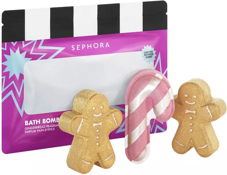 SEPHORA - Gingerbread Bath Bomb Set - Badebomben-Set, Set
