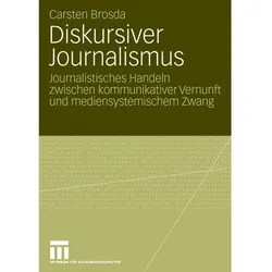 Diskursiver Journalismus, Fachbücher von Carsten Brosda