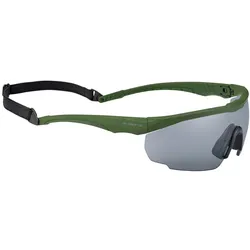 Swiss Eye, Schutzbrille + Gesichtsschutz, Swisseye Tactical - Brille Blackhawk rubber green 3 Gläser-Set