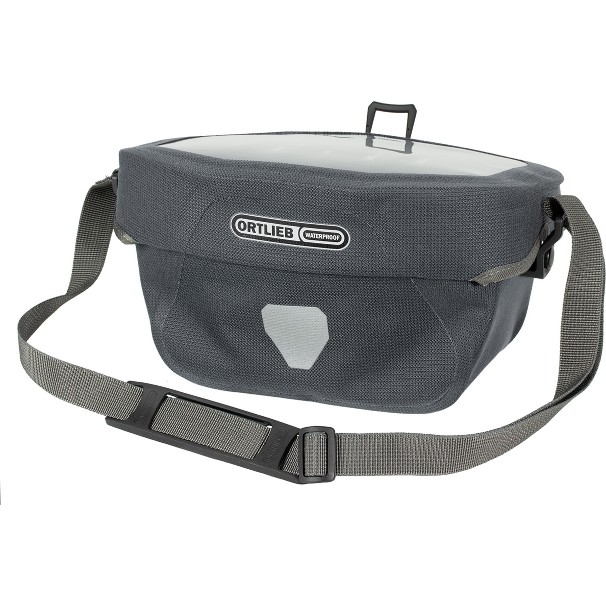 Ortlieb Ultimate Urban 5 Lenkertasche Fahrradtaschen grau Größe 5L Bikepacking Wasserdicht