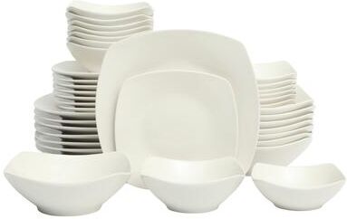 Gibson Home Rothenberg Stackable 40-Piece Porcelain Dinnerware Set