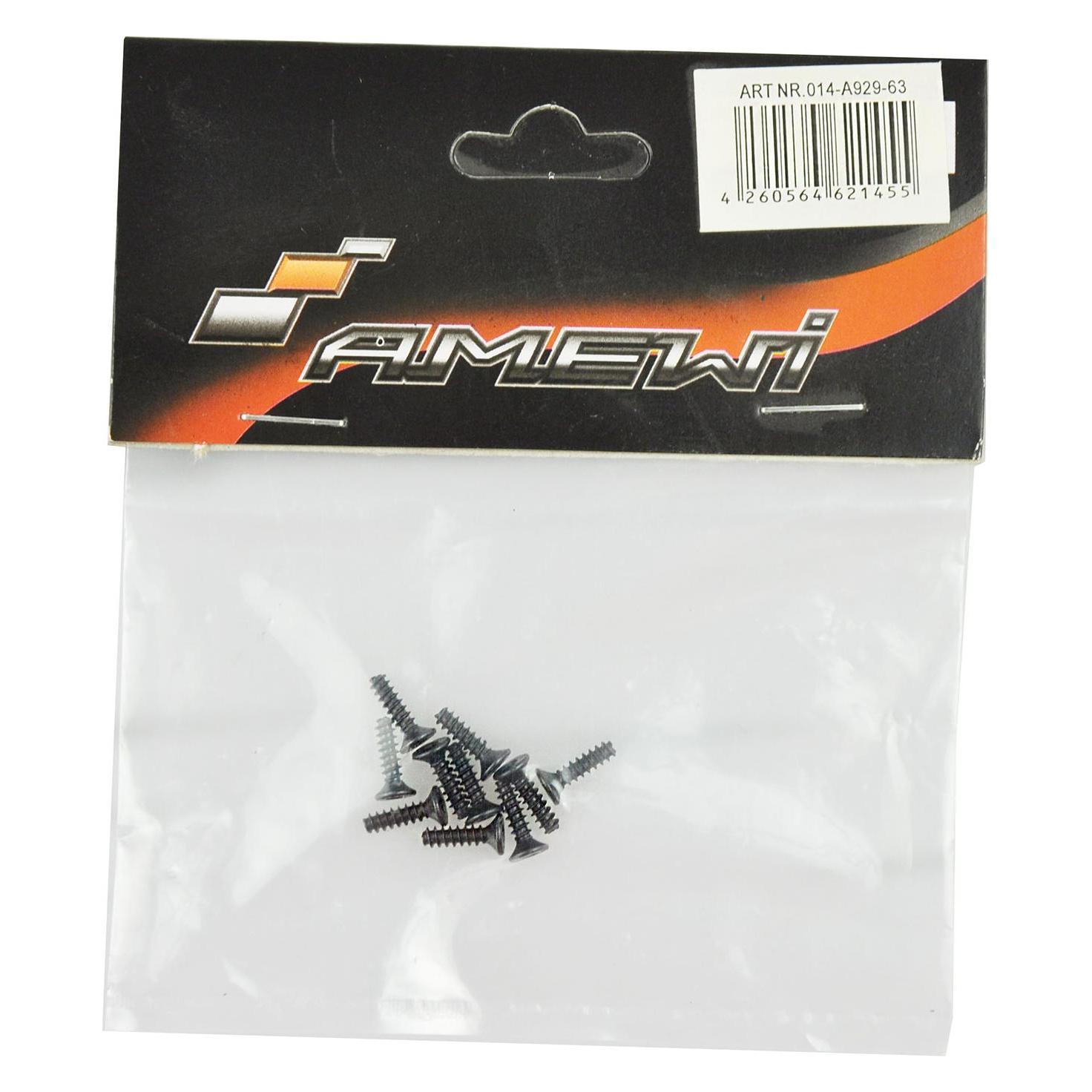 Amewi Countersunk head screw M2.6x10 DUNE Buggy 1:10 (39881854)