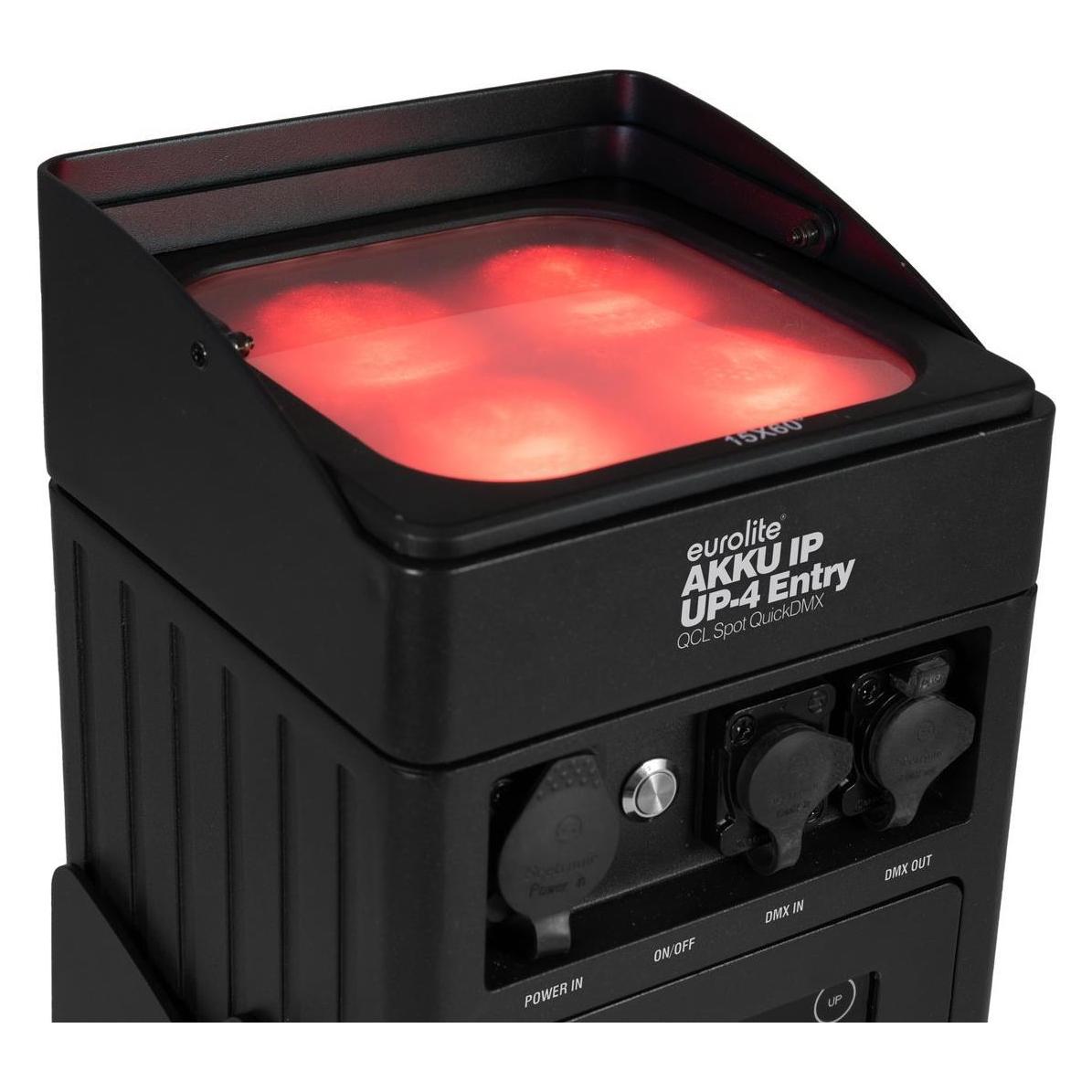 Eurolite Diffusorscheibe 15x60° für AKKU IP UP-4 Entry (41700587)