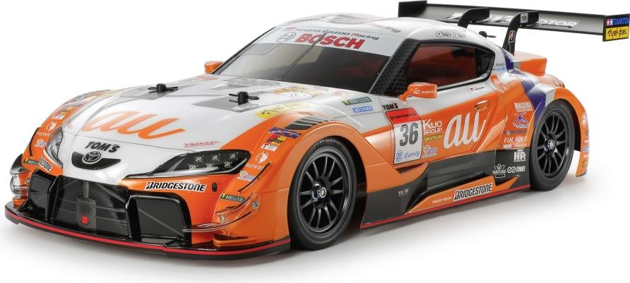Tamiya RC-modelauto bouwdoos Toyota GR Supra schaal 1:10 TT-02 vierwielaandrijving
