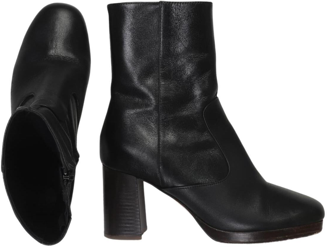 ba&sh Damen Stiefel, Schwarz, Gr. EU 37, Leder - Second Hand