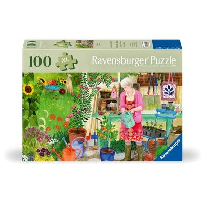 Erwachsenenpuzzle 100 XL-Teile - Gartenarbeit