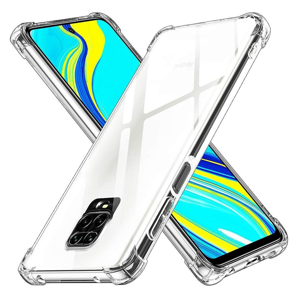 Techsuit - Shockproof Clear Silicone - Xiaomi Redmi Note 9S / Note 9 Pro / Note 9 Pro Max - Clear (Xiaomi Redmi Note 9 Pro, Xiaomi Redmi Note 9 Pro Max, Xiaomi Redmi Note 9S) (56345046)
