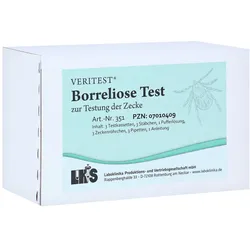 Borreliose Test zur Testung der Zecke Te 3 St